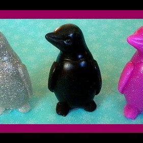 Soap - Penguins - Set Of 2 - Animal Soap - 3d -..