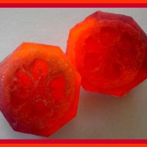 Soap - Loofah Soap - Pomegranate - Mango Papaya -..