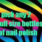 Pick Any 2 Full Size Bottles Nail Polish - Custom..
