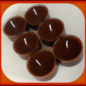Tealight Candles - Set Of 6 - Gingerbread And..