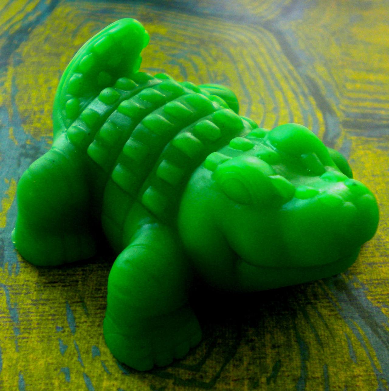 Soap - Alligator - Party Favors - Birthdays - Soap For Kids - You Choose Scent And Color