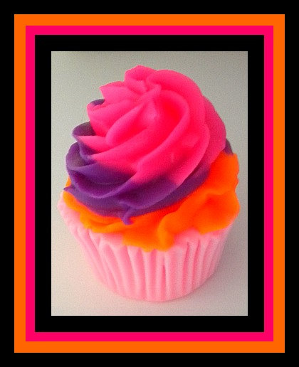 Soap - Cupcake Soap - Girl Birthday - Party Favors - Food Soap