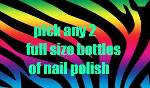 Pick Any 2 Full Size Bottles Nail Polish - Custom Blended Glitter Nail Polish Lacquer - 0.5 Oz Full Sized Bottle