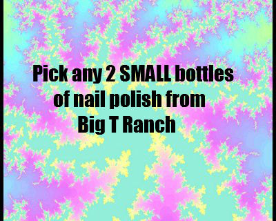 Pick Any 2 Small Size Bottles Nail Polish - Custom Blended Glitter Color Changing Nail Polish Lacquer - 8ml Small Sized Bottle