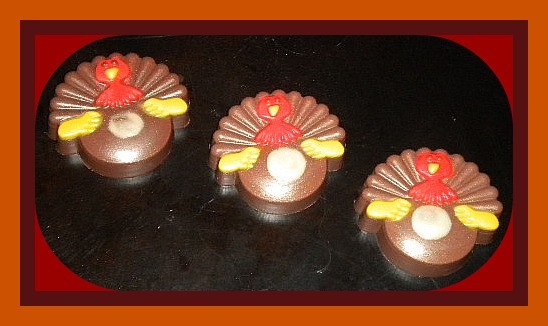 Soap - Turkey - Thanksgiving Turkey Soap - Vanilla Hazelnut, Gingerbread & Spice, Or Almond Scented