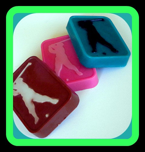 Soap - Golfer - Gift For Man - You Choose Scent And Colors