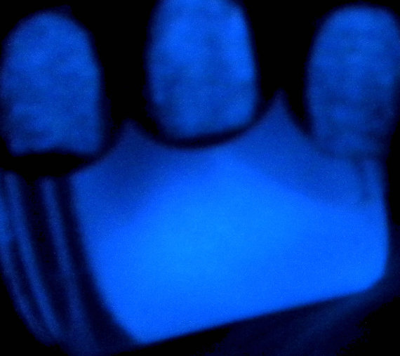 Glow-in-the-dark Nail Polish - Blue - Little Dipper - Custom Blended Nail Polish/lacquer - Regular Full Sized Bottle (15 Ml Size)