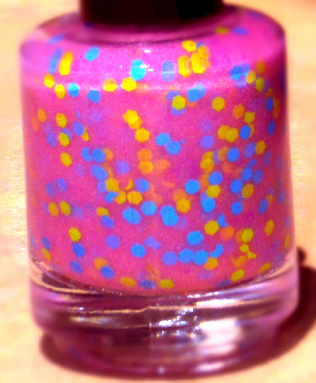 Glowinthedark Neon Glitter Nail Polish Super Balls Custom Blended Nail Polish/lacquer