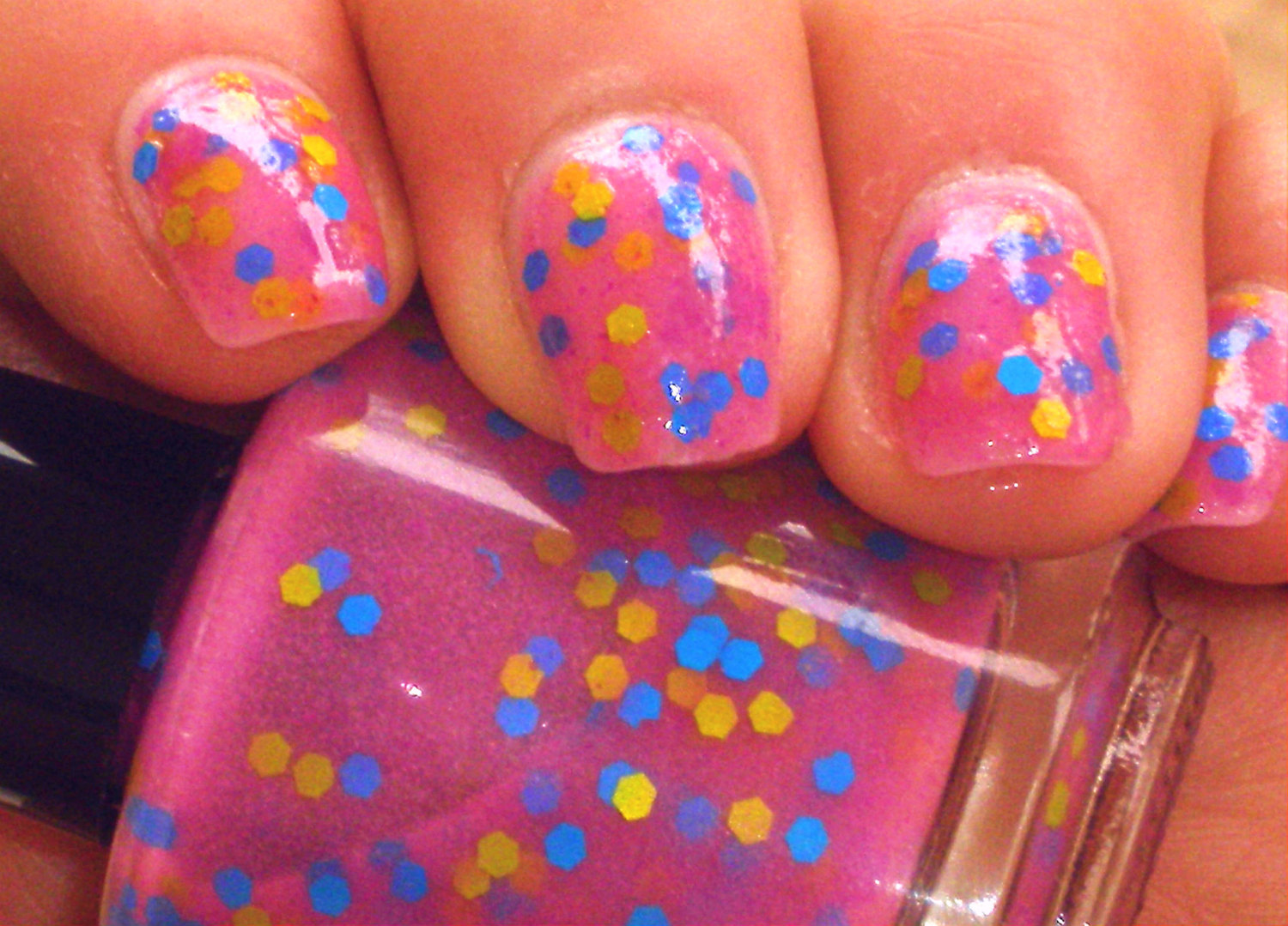 Glowinthedark Neon Glitter Nail Polish Super Balls Custom Blended Nail Polish/lacquer